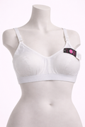 White Full Coverage Comfort Bra