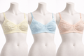 Pastel Textured Full Coverage Bra