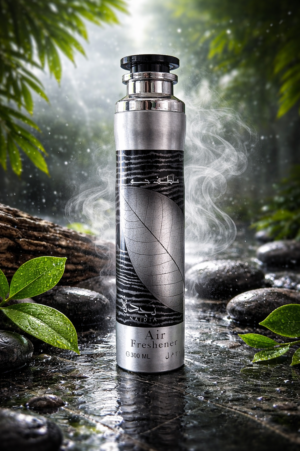 NAJDI (Silver Leaf Bottle) – Lattafa Air Freshener