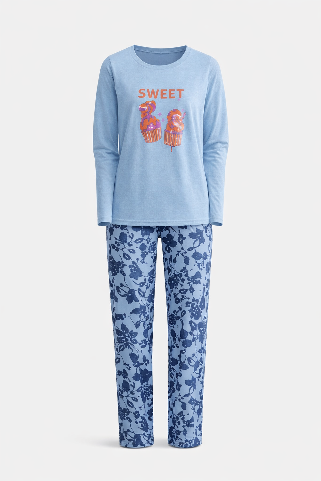 Sweet Blue Cupcake Night Set