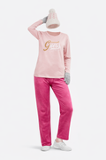 Guess Blush Pink 2-Piece Lounge Set