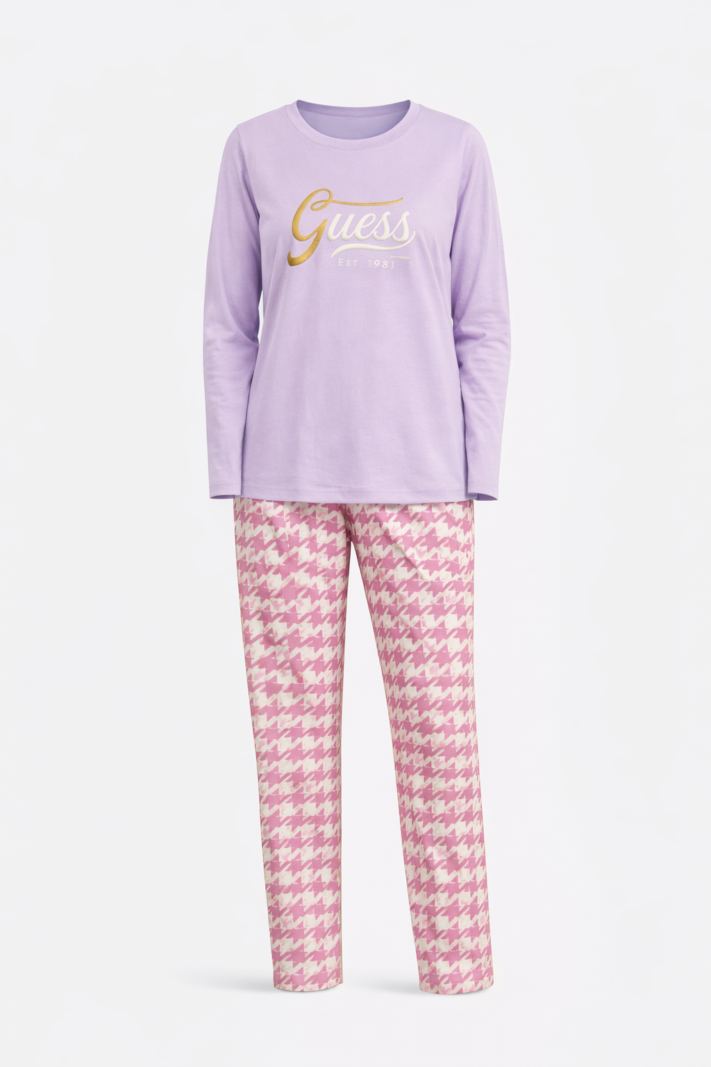 Guess Lavender 2-Piece Comfort Set