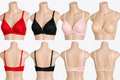 Lace Padded Bra (Red, Black, Pink, Beige Variants)