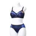 Blue & Black Double Padded Rod Set