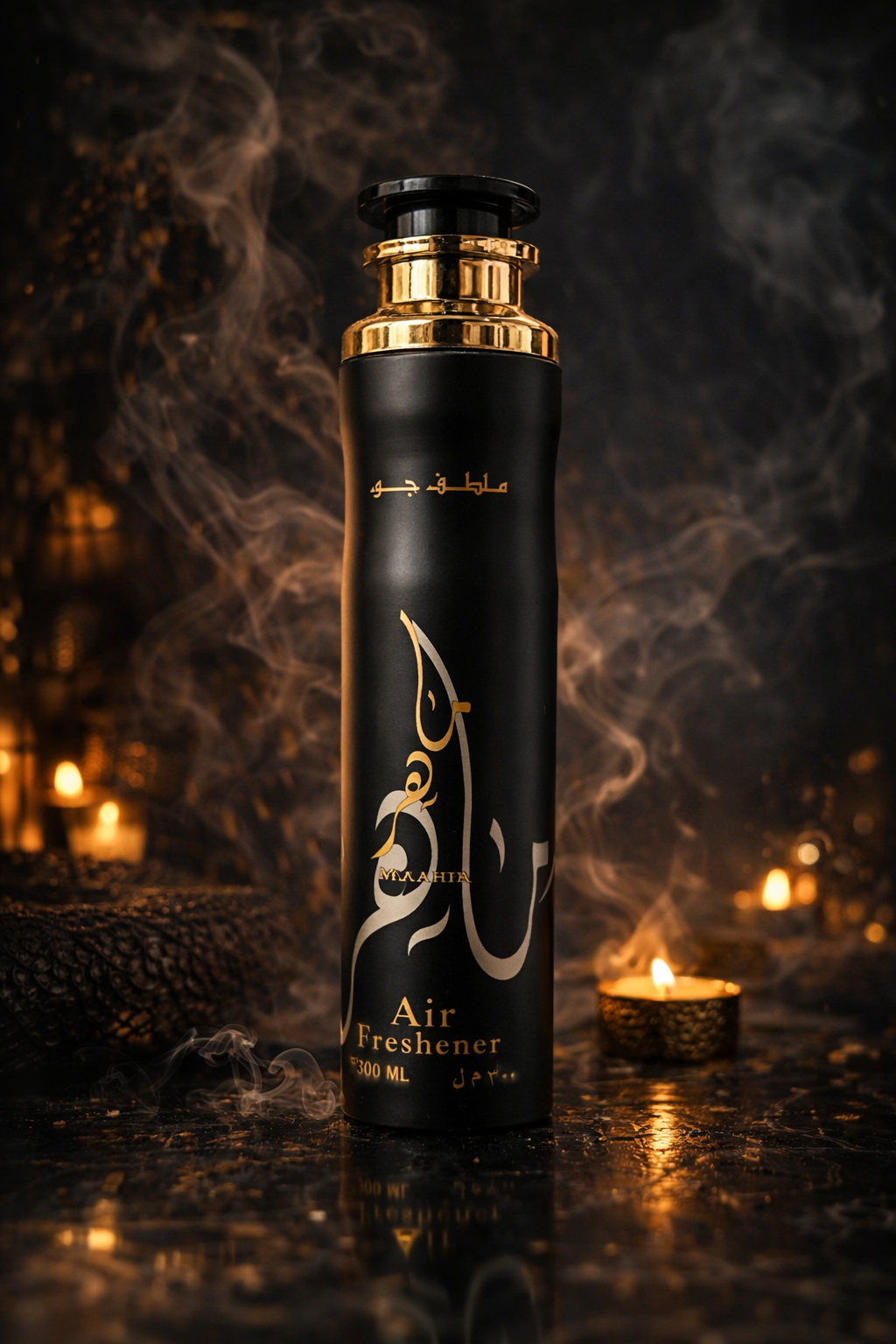 MAHIR (Black Bottle) – Lattafa Air Freshener