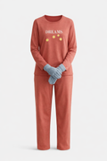 Dreams Coral Cozy Night Set