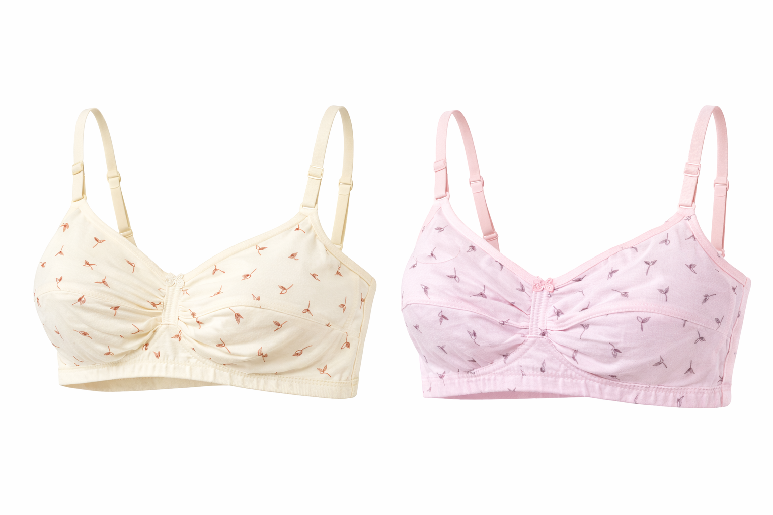 Lemon & Pink Blended Bra