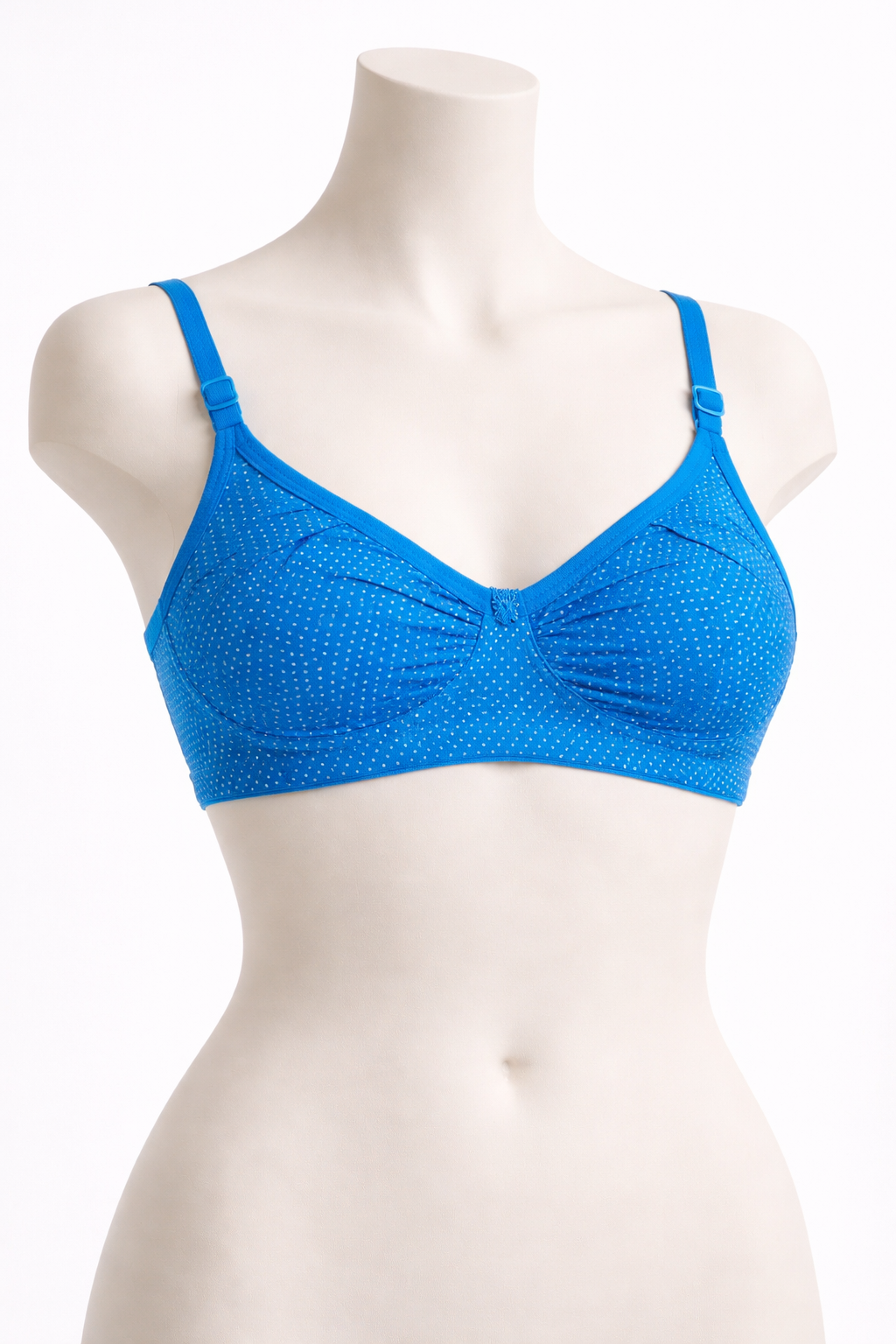 Blue Micro Dot Everyday Bra