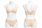 Imported Butterfly Back Lace Padded Bra Set – Premium Ring Support Wear