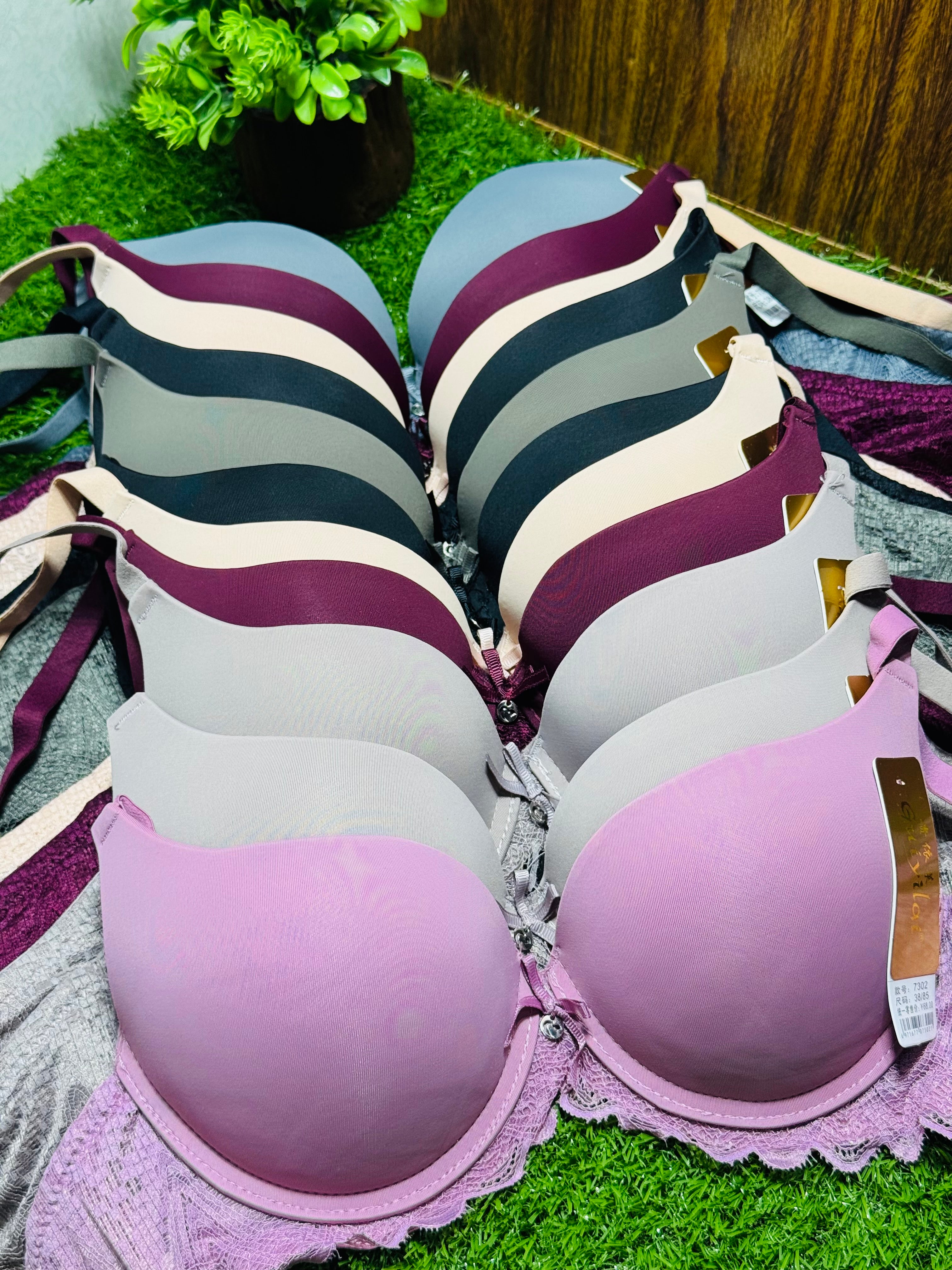 Ring Bra – Blended Fabric with Net Back Straps