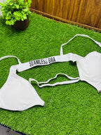 Seamless Front-Opened Bra – Metallic Hook, Removable Pads
