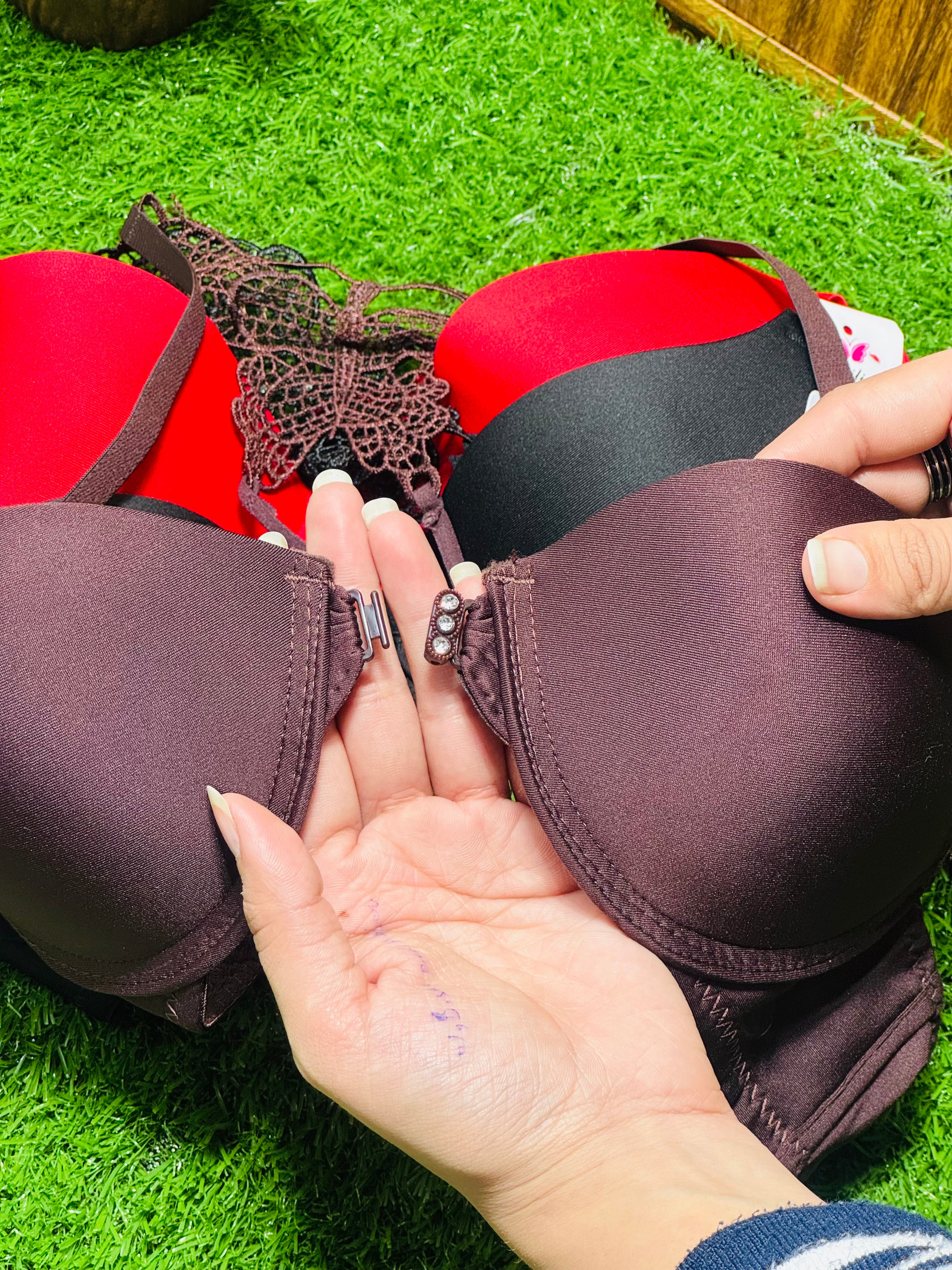 Imported Butterfly Front-Opened Bra