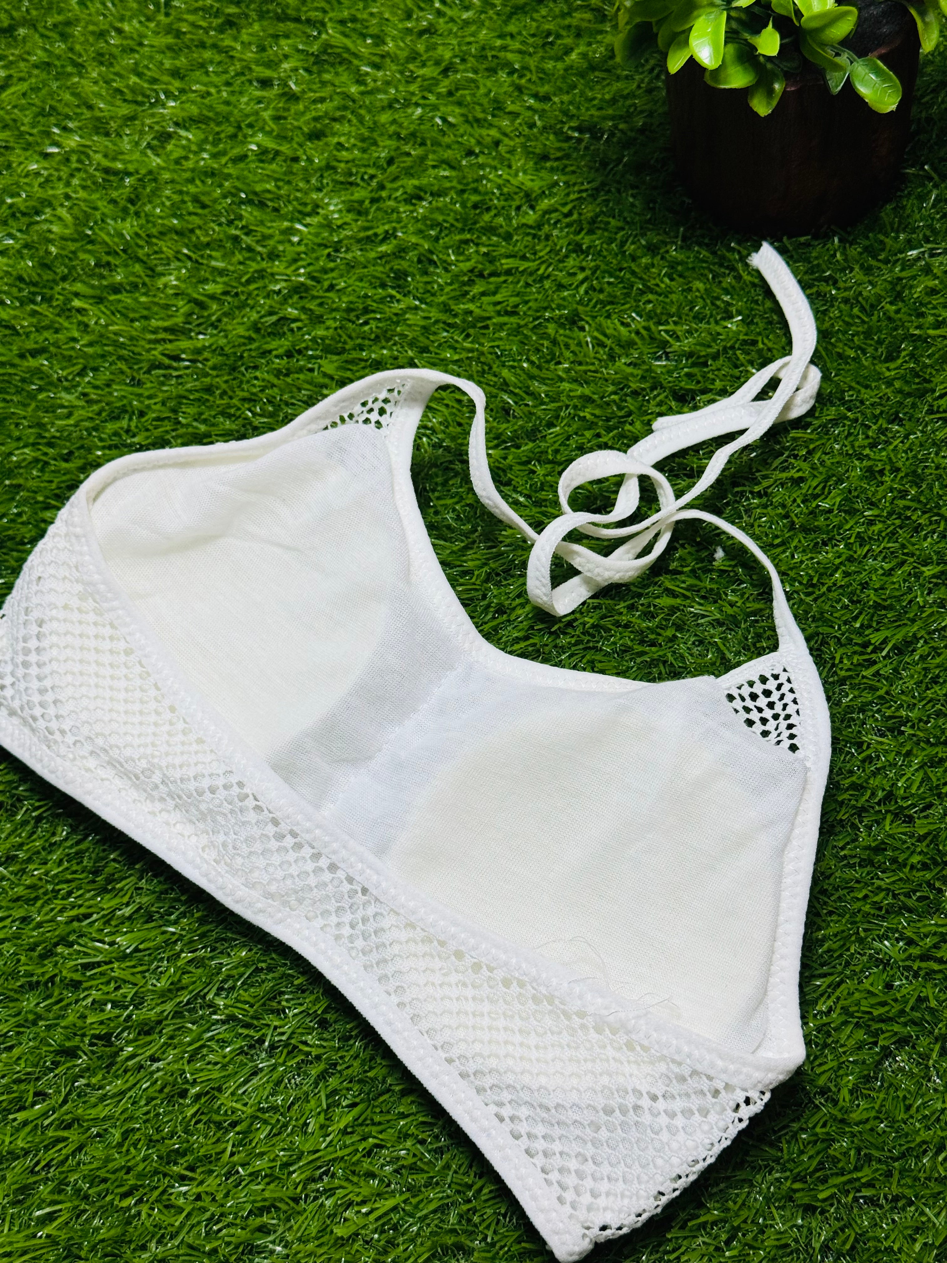 Removable Pad Bikini-Style Bra