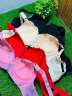 Double Padded Net Bra – Premium Fancy Collection