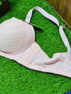 Front Opened Motherhood Bra – Net Padded Comfort