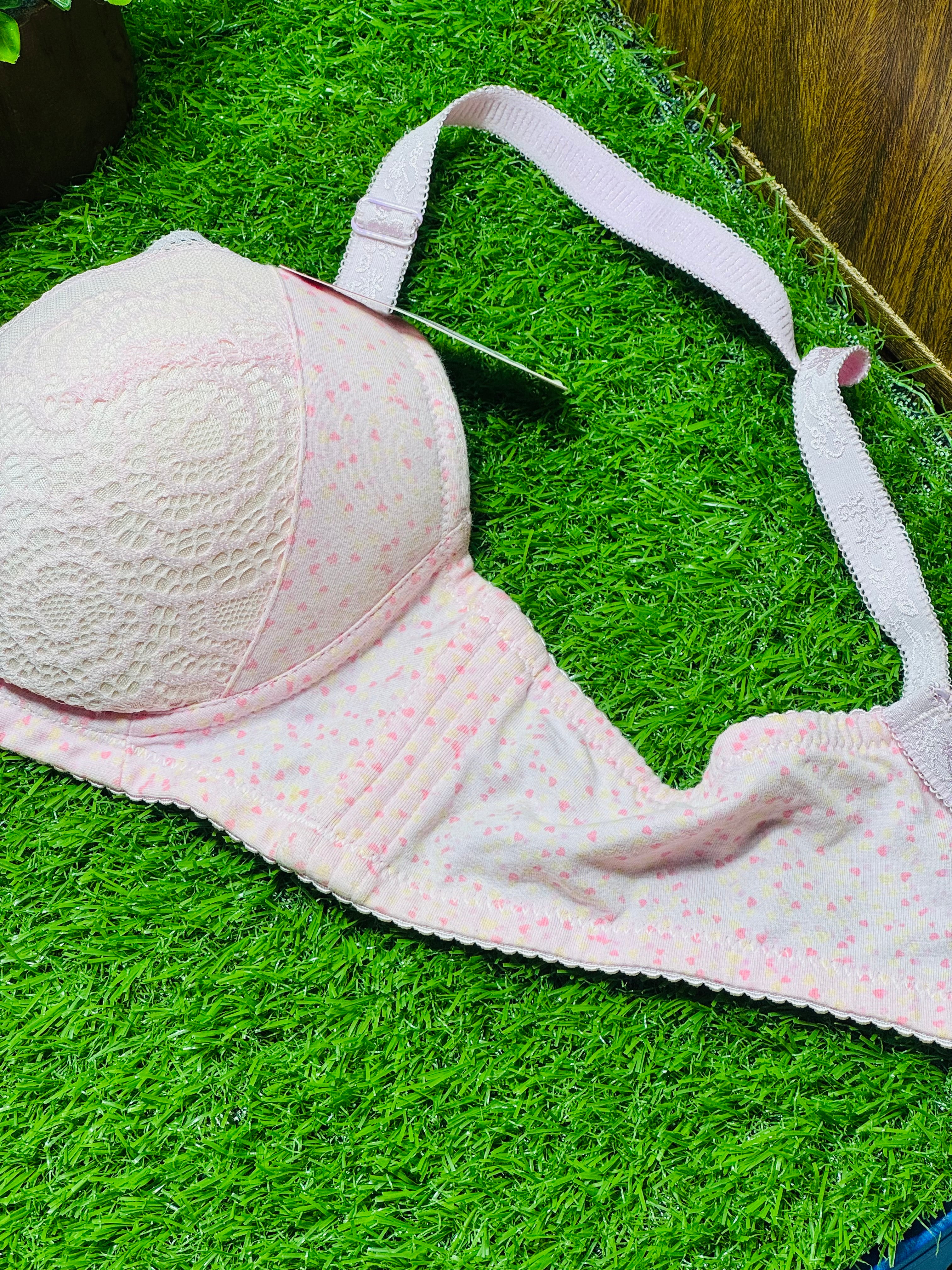 Front Opened Motherhood Bra – Net Padded Comfort