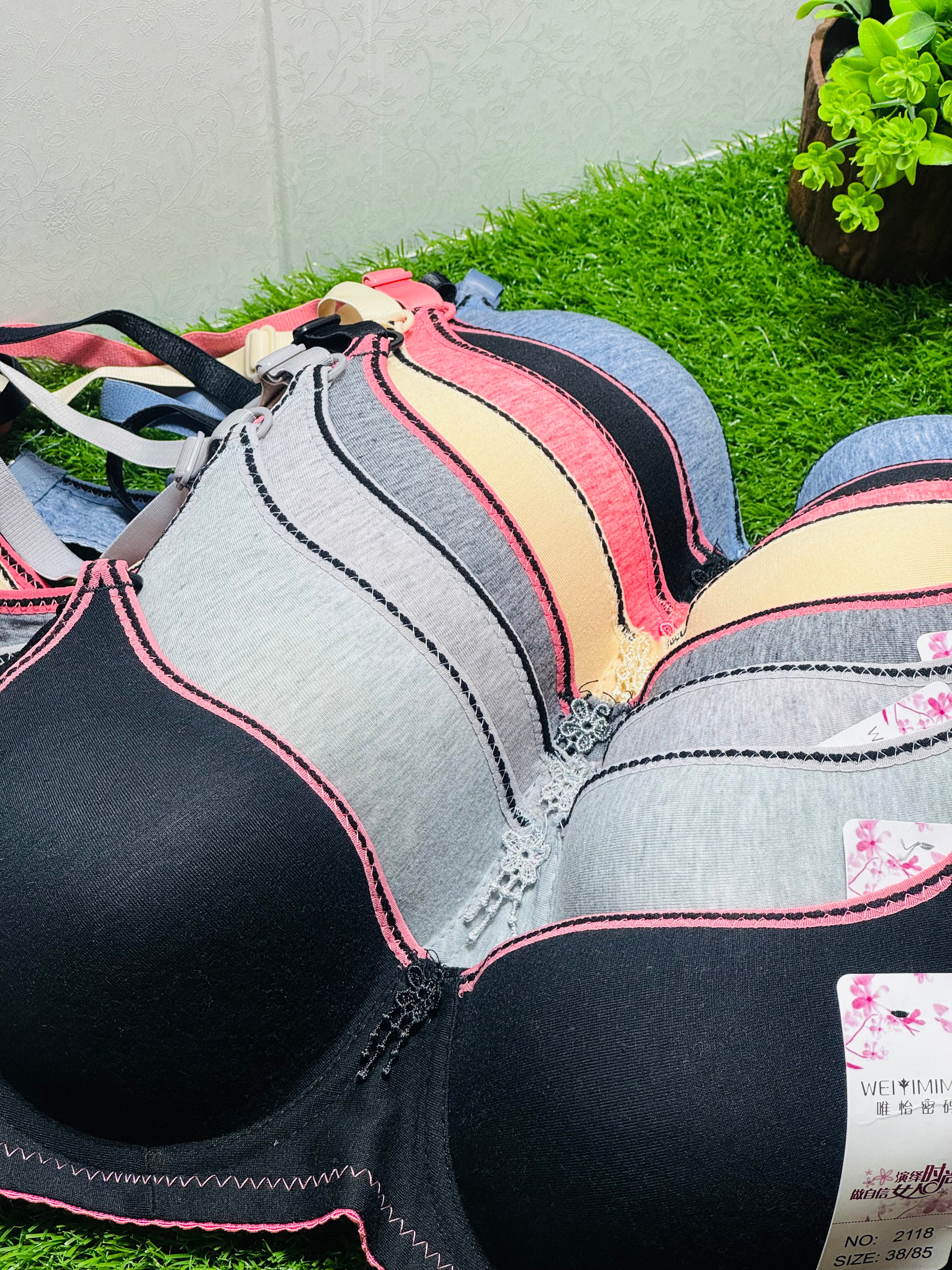 Single Padded Ring Bra