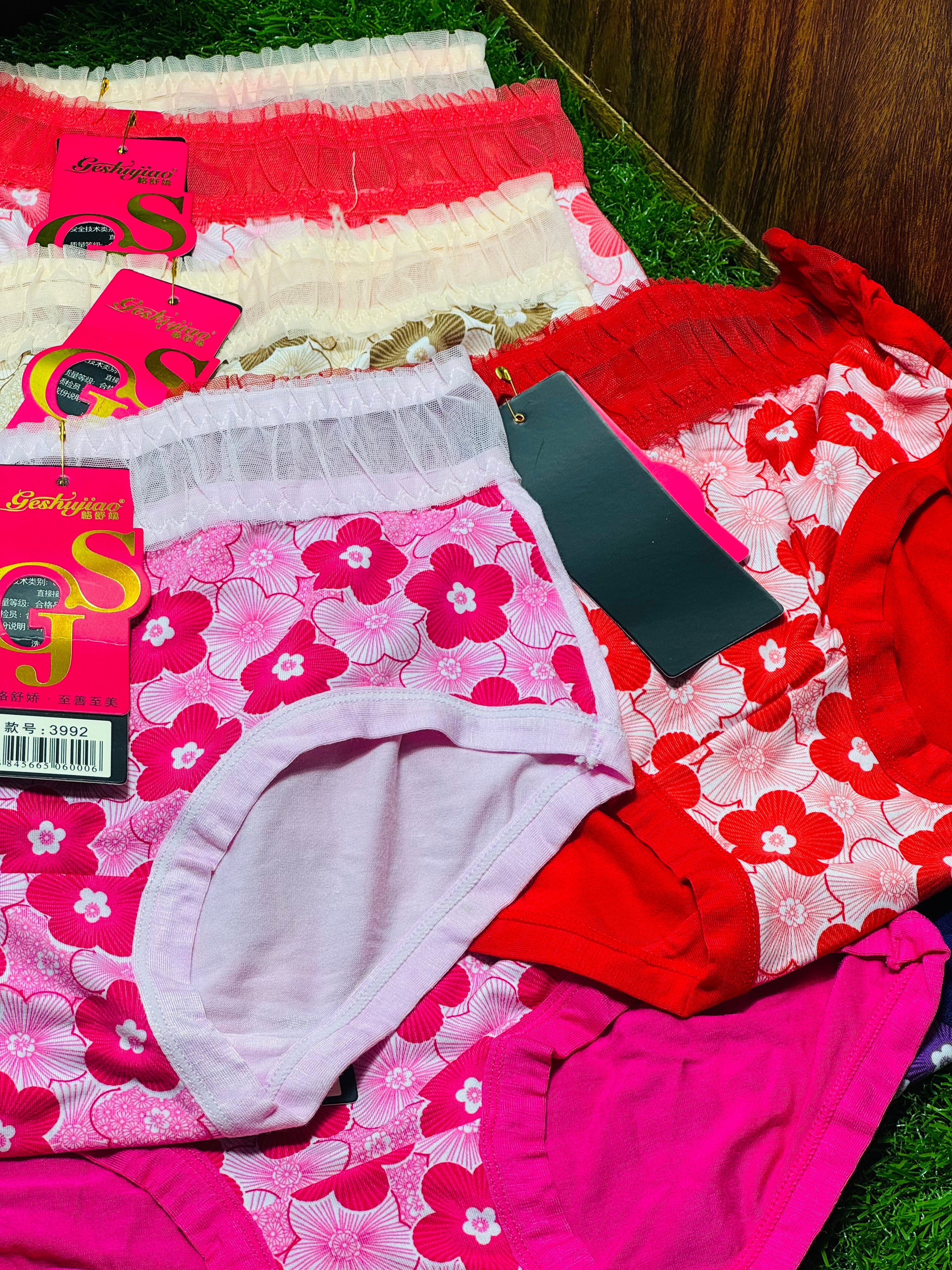 Blended Fabric Regular Wear Panties