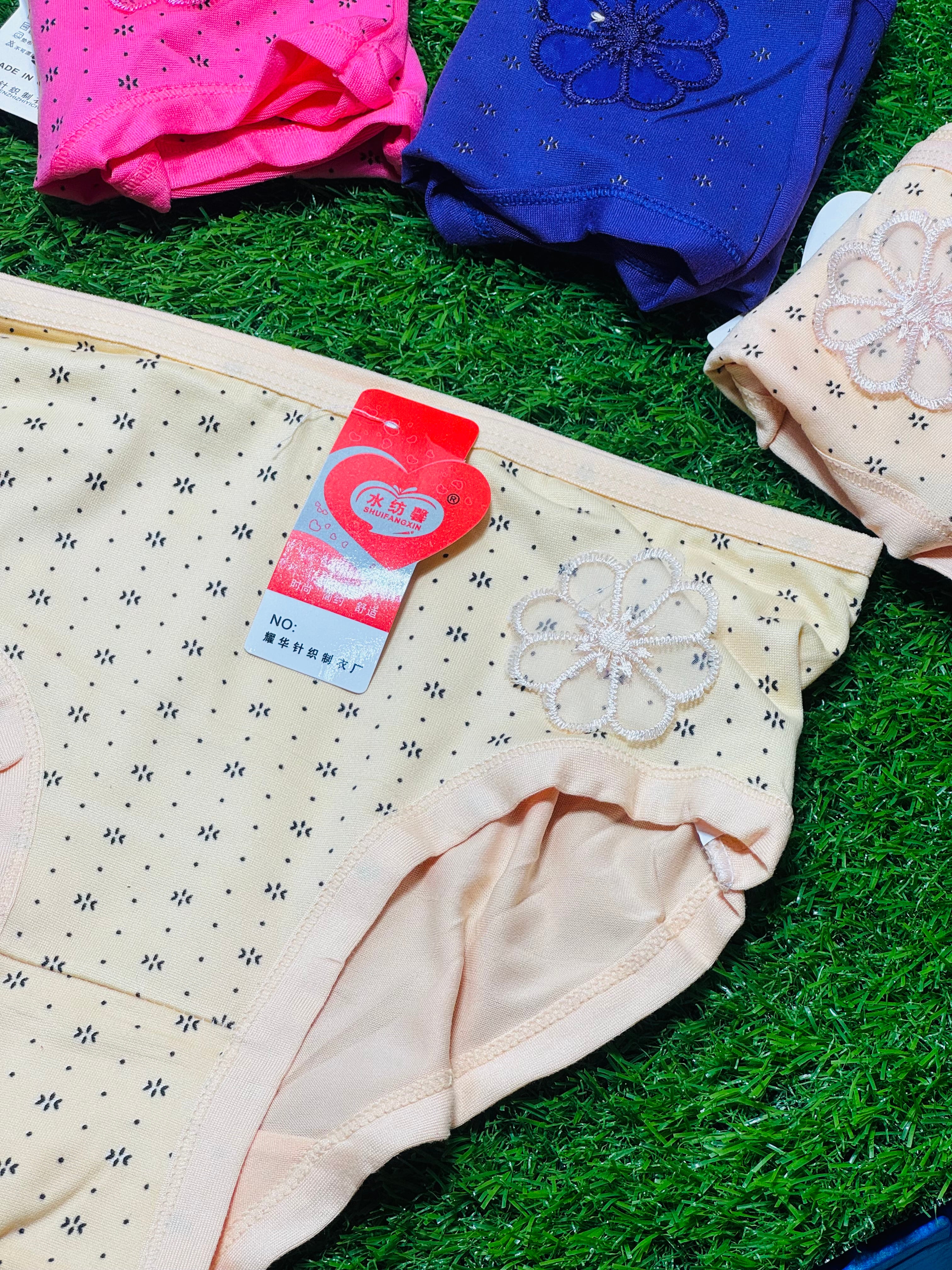 Blended Fabric Panties