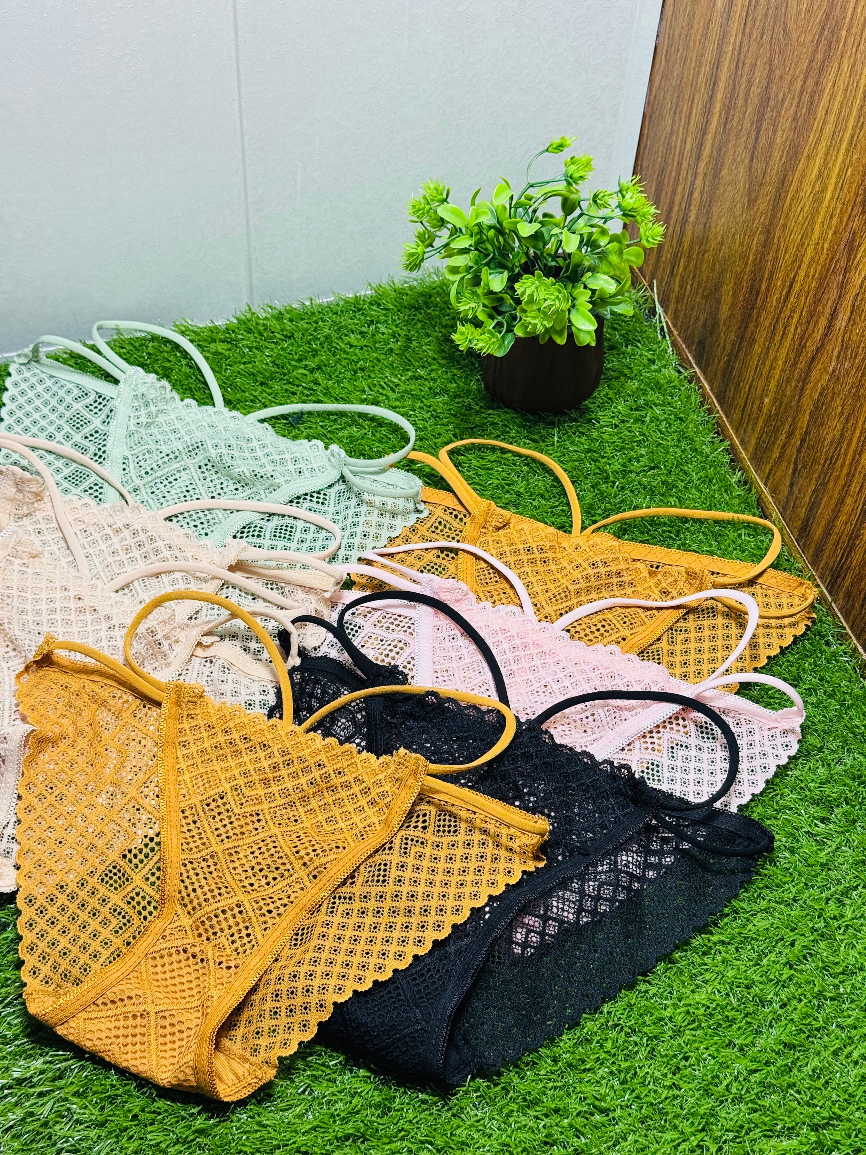 Net Panties – Double Strip