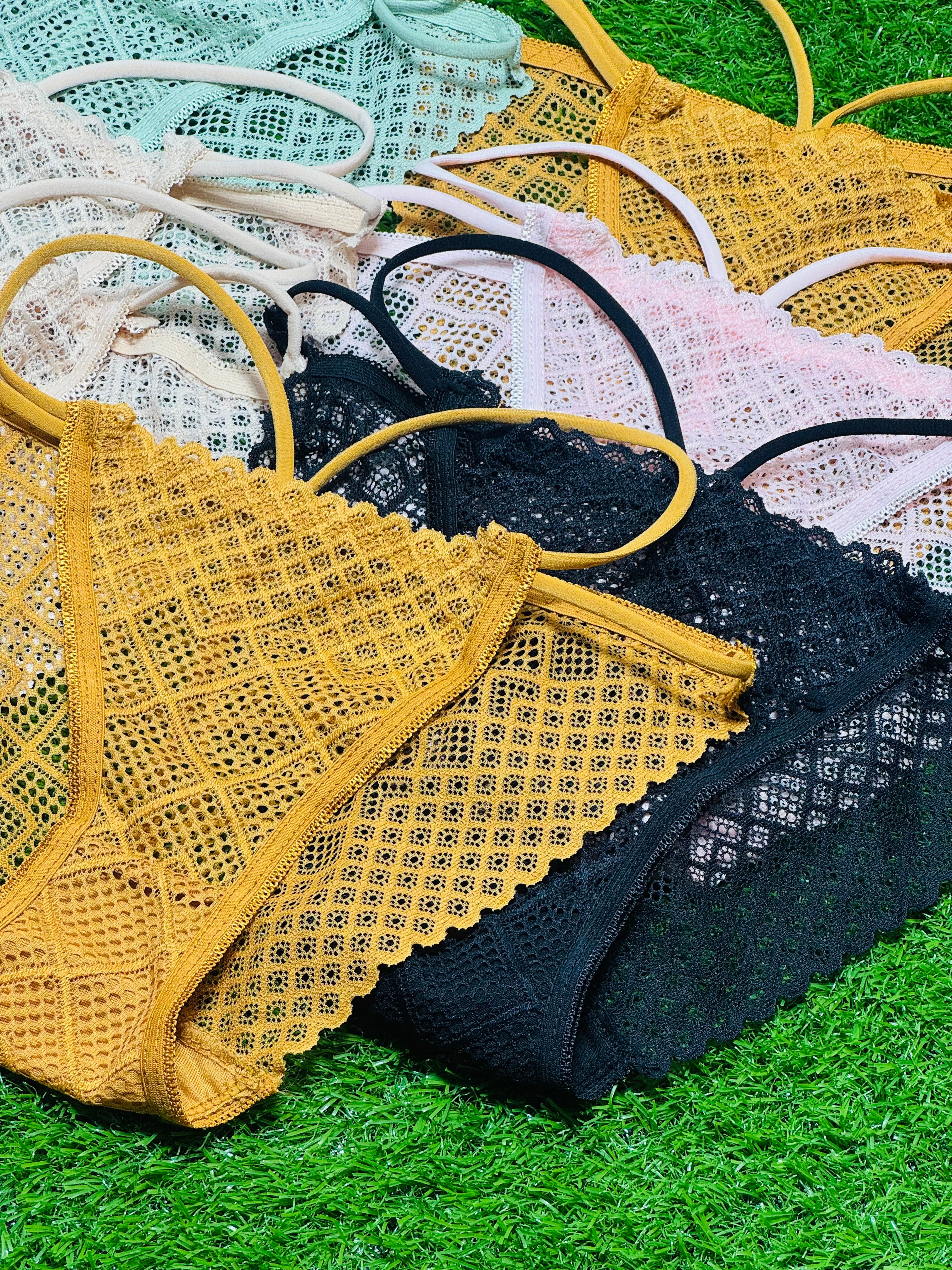 Net Panties – Double Strip