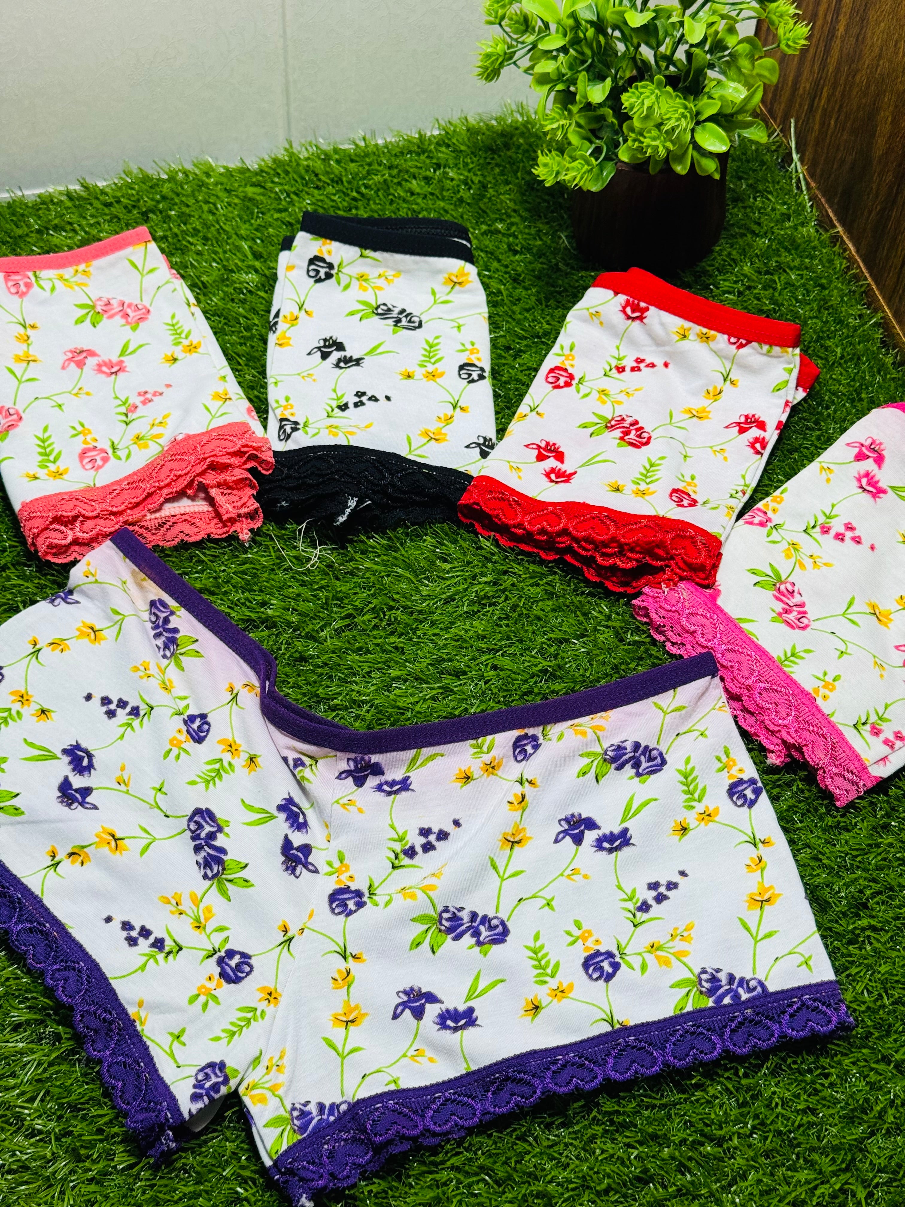 Cotton Blended Knicker-Style Panties – Everyday Comfort Fit