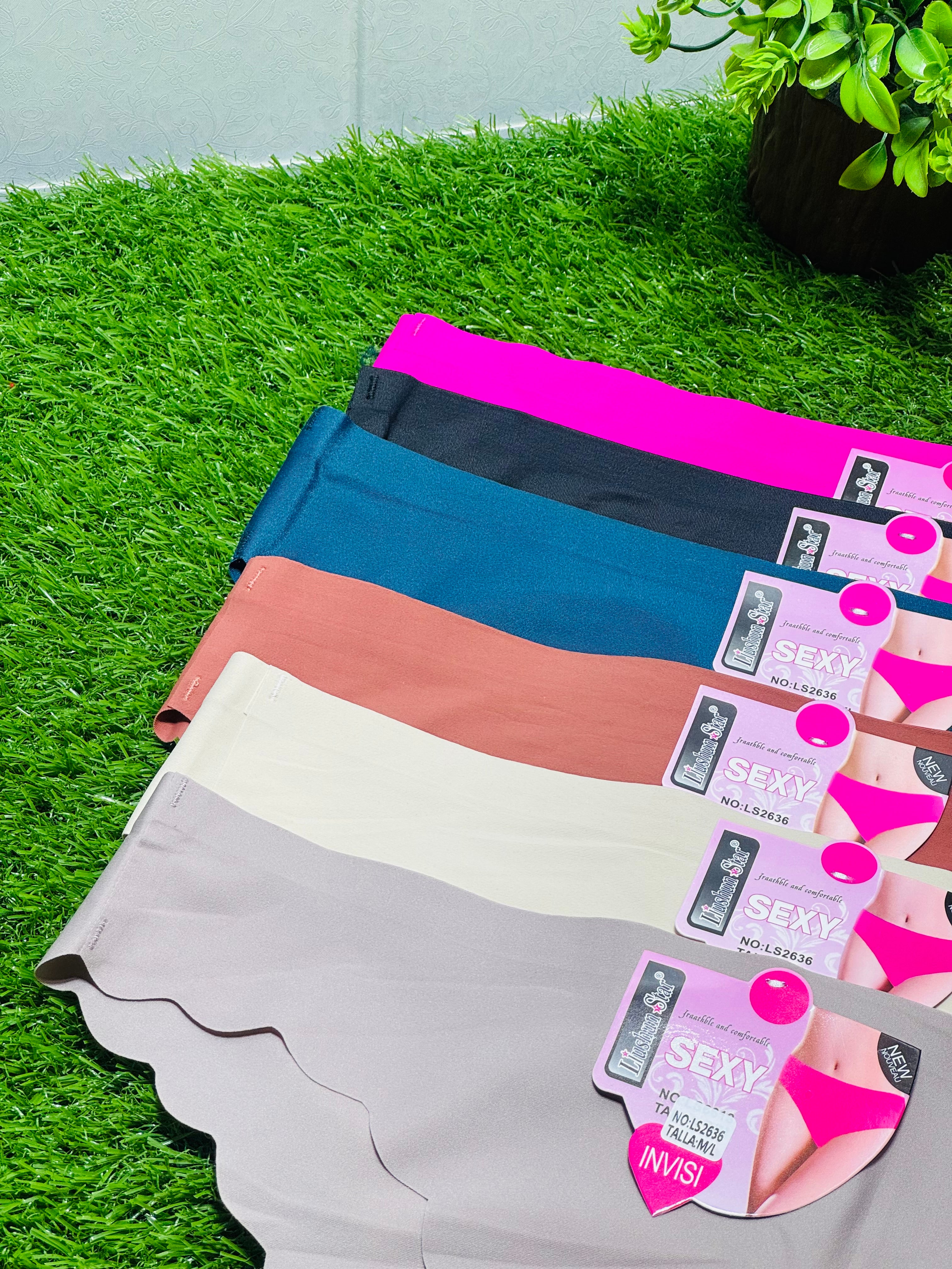 Seamless Nylon Panties