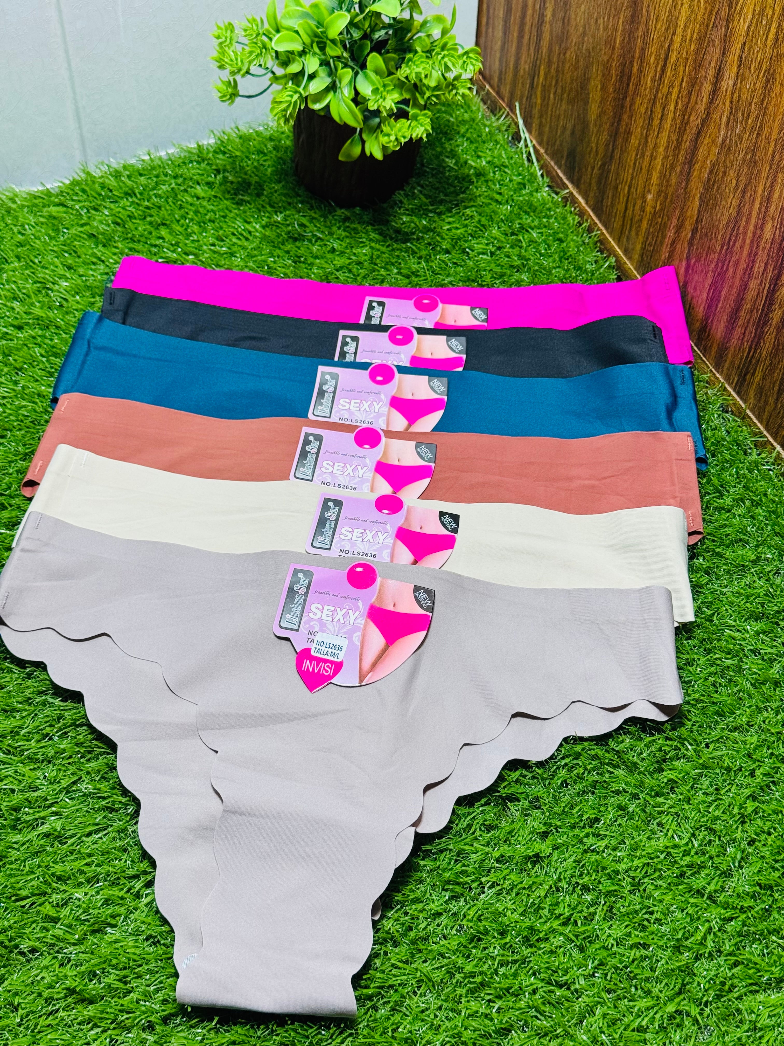 Seamless Nylon Panties