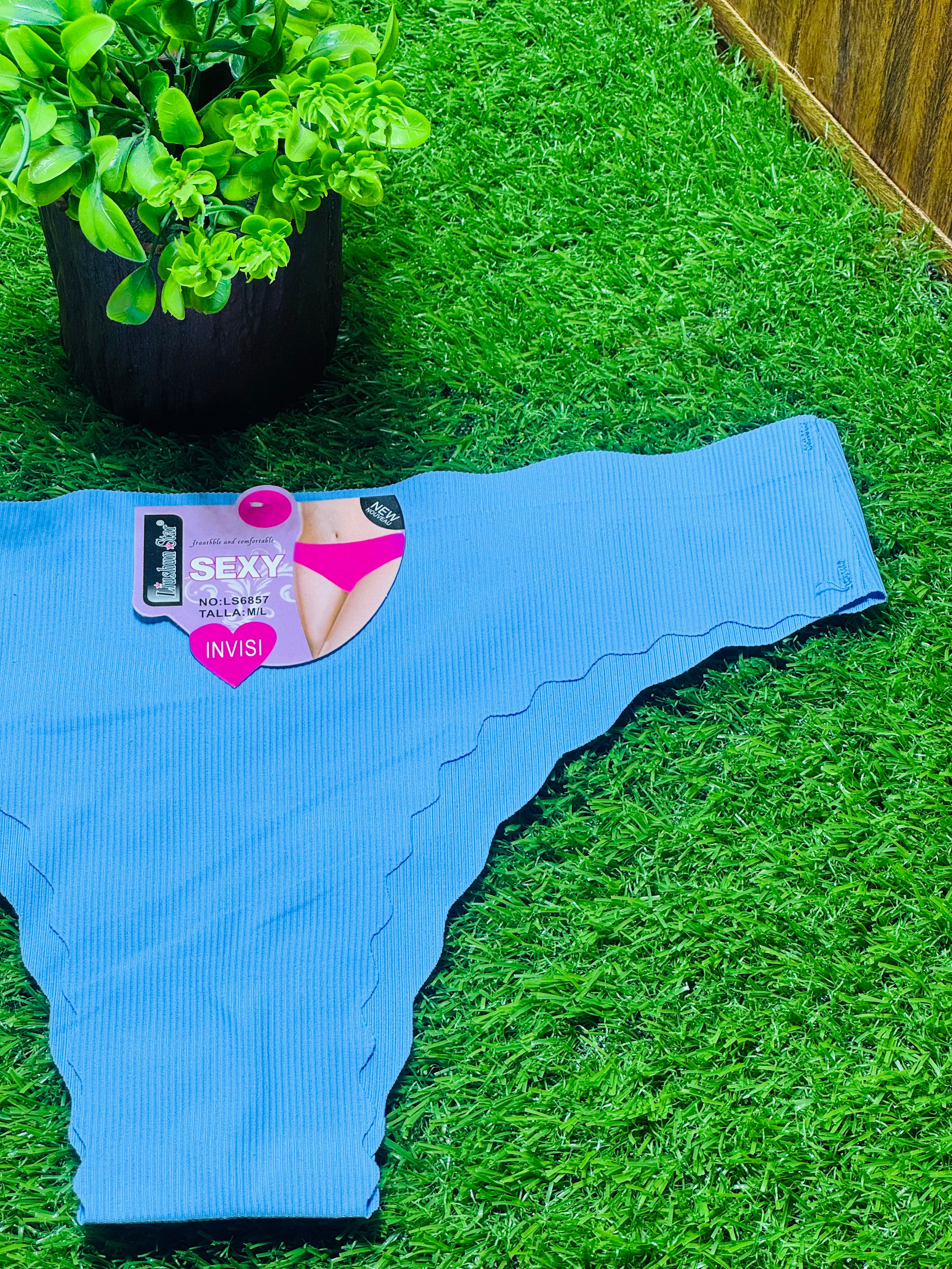 Seamless Nylon Lined Panties