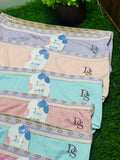 Blended Fabric Pajama-Style Panties