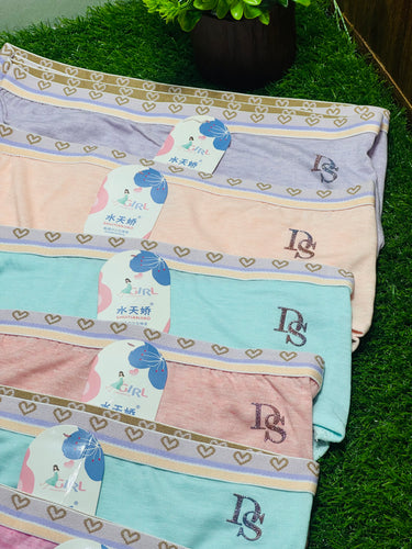 Blended Fabric Pajama-Style Panties