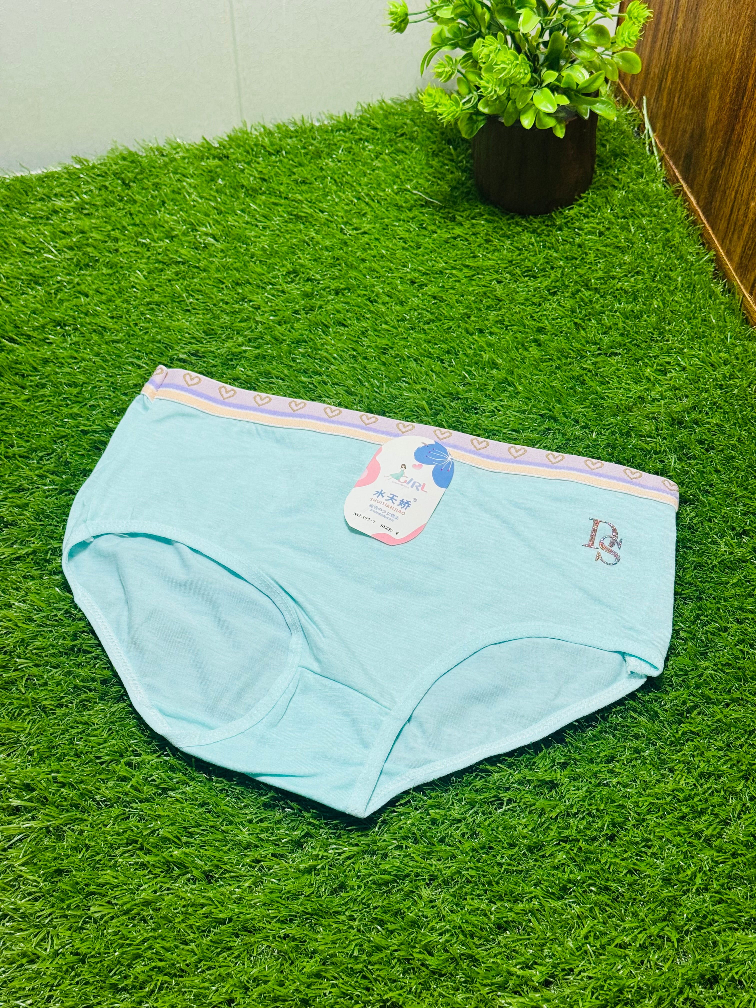 Blended Fabric Pajama-Style Panties