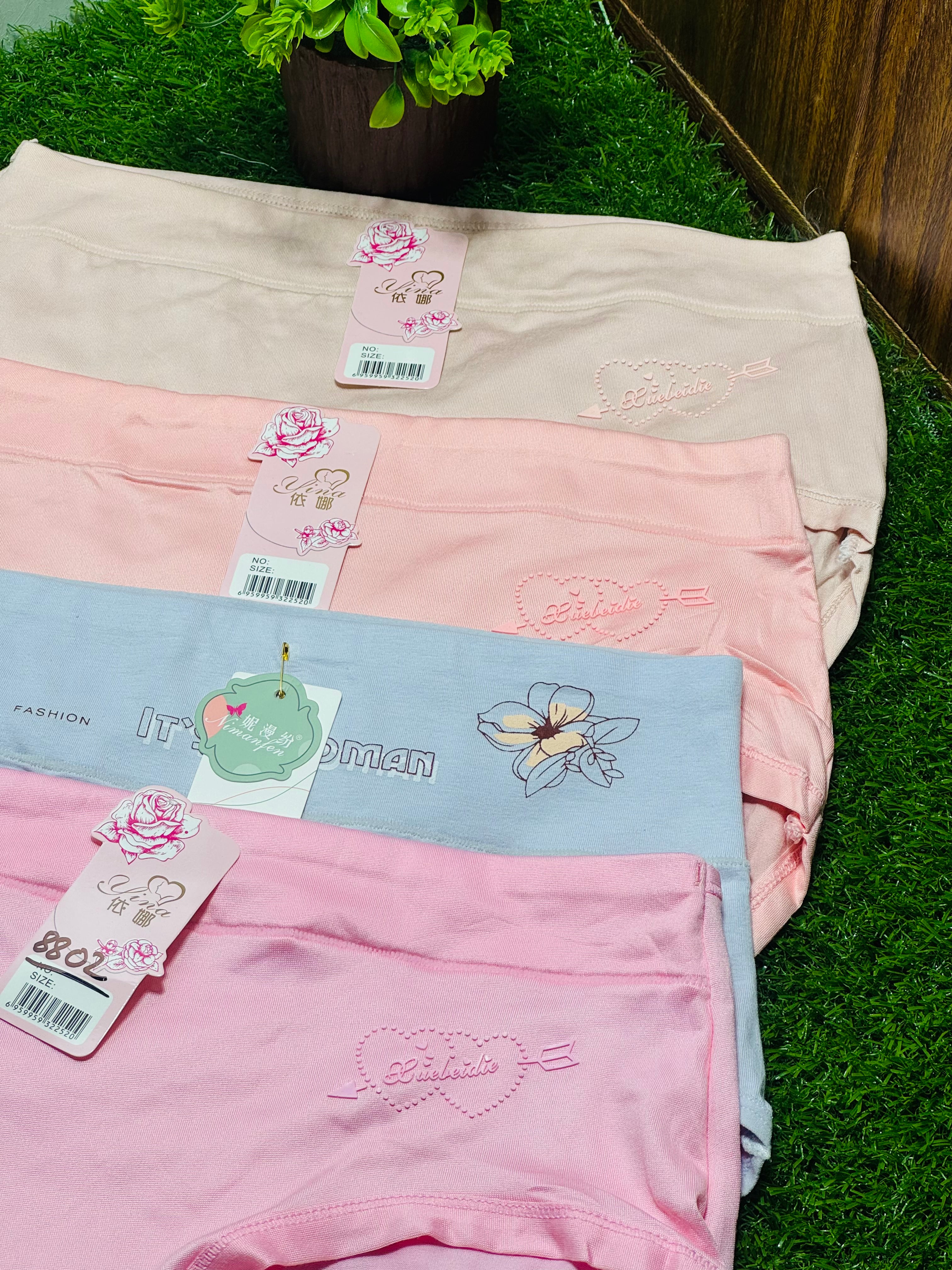 blended fabric panties