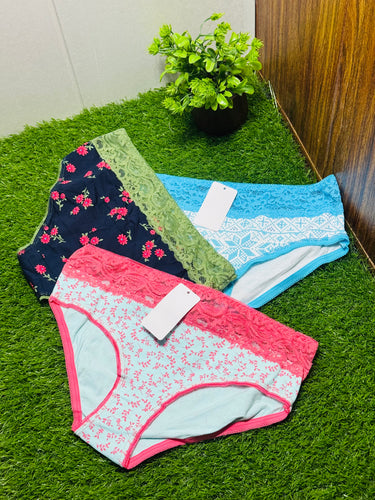 Lace Floral Panty