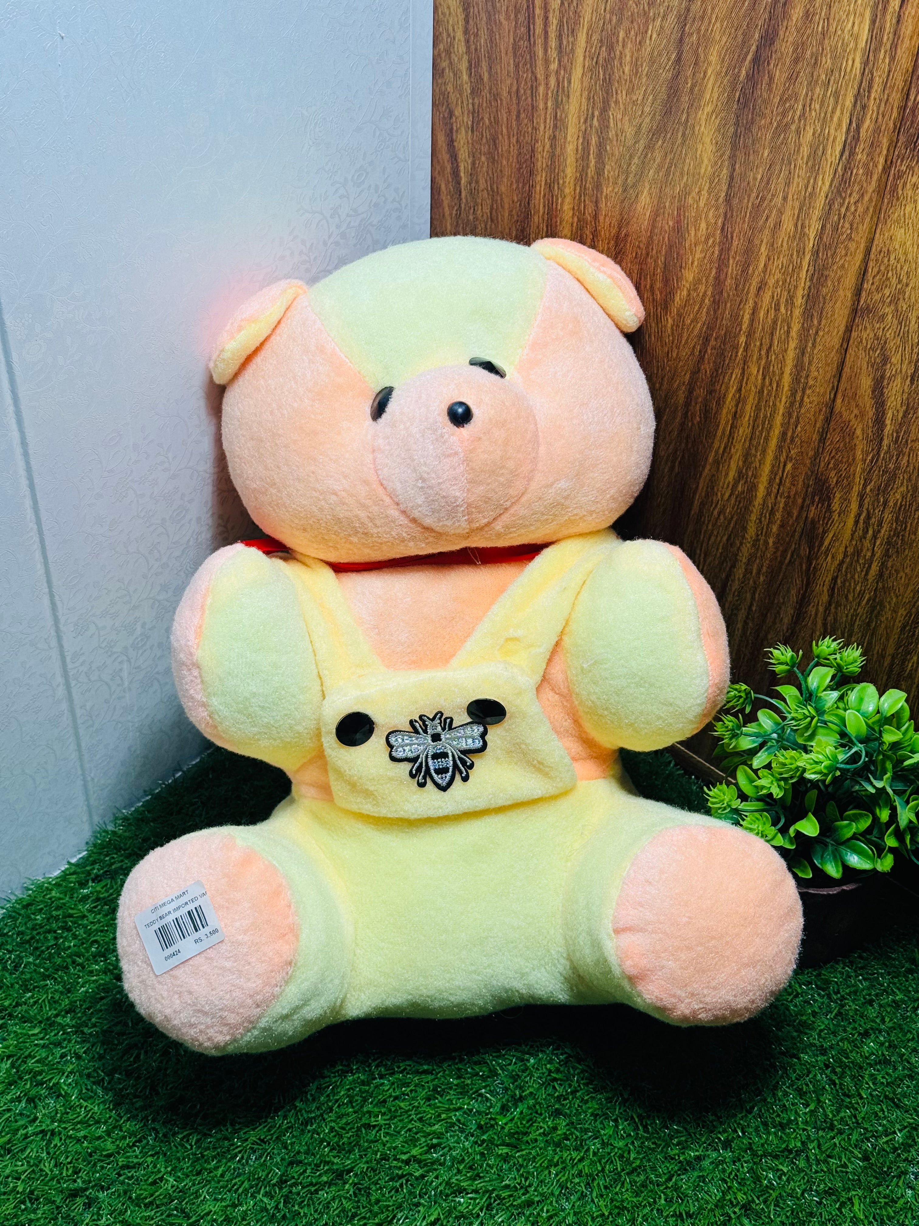 Peach & Lemon Teddy Bear