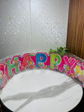 Happy Birthday Wall Hanging Banner