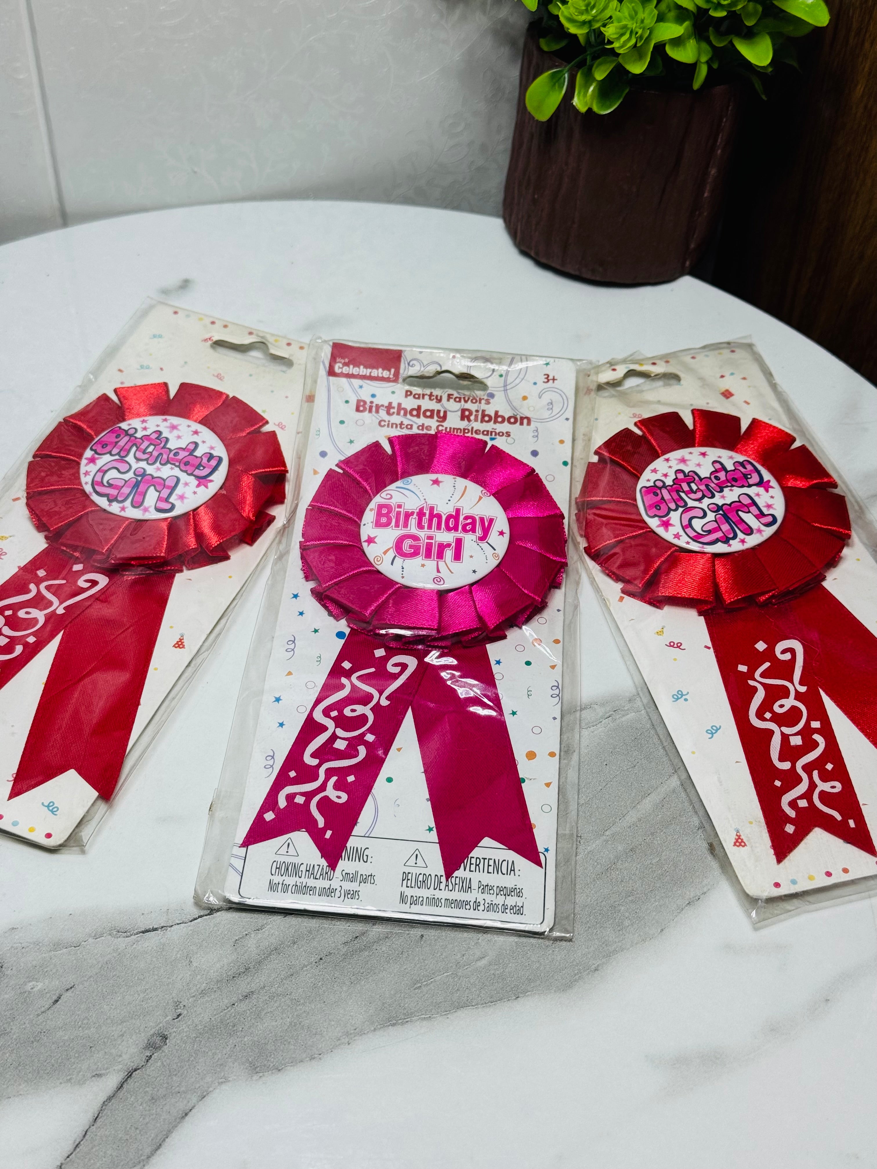 “Birthday Girl” Badges