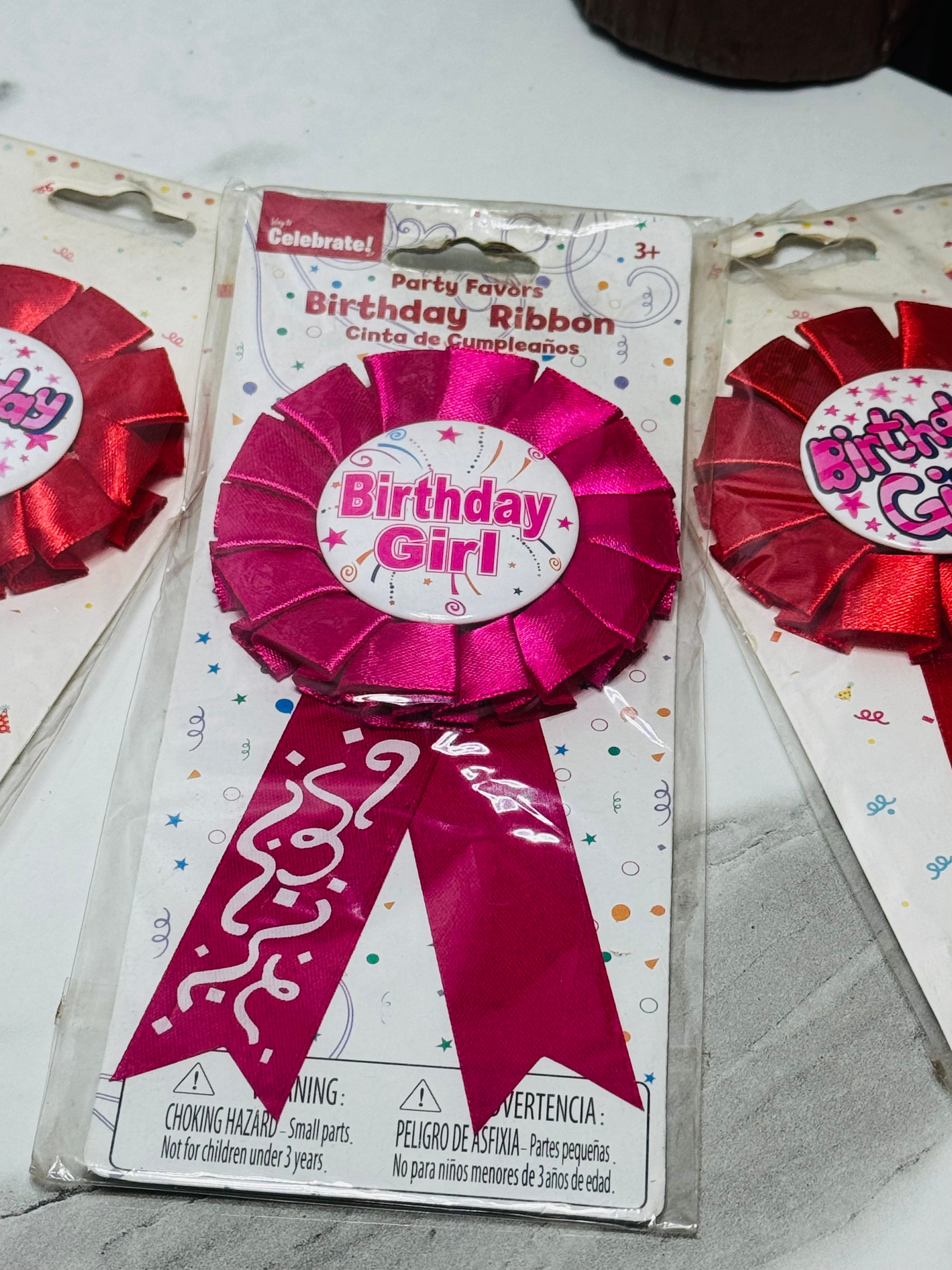 “Birthday Girl” Badges