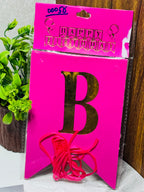 “Happy Birthday” Banner