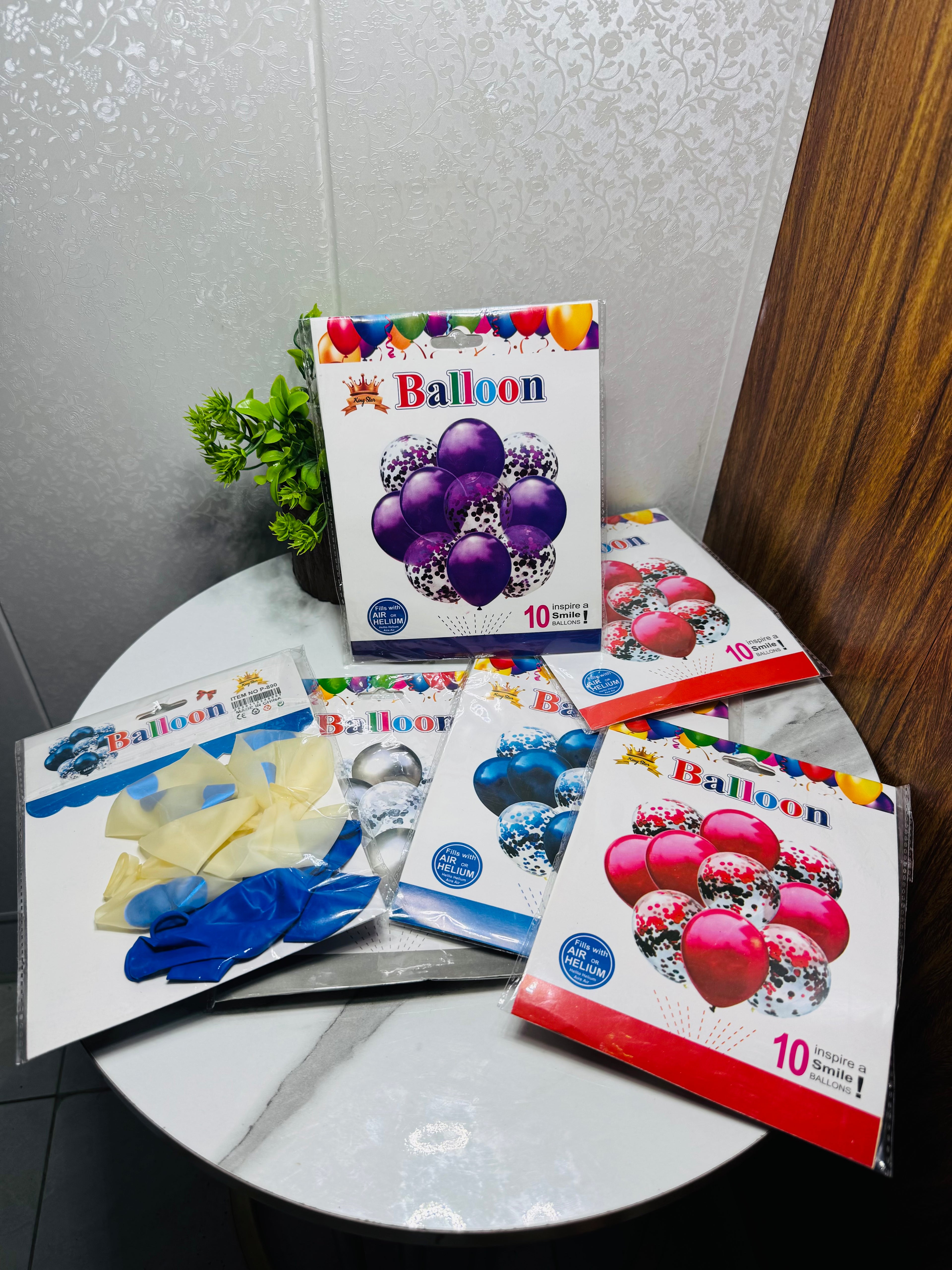 Premium Balloons – Pack of 10