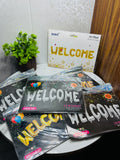 “Welcome” Balloons