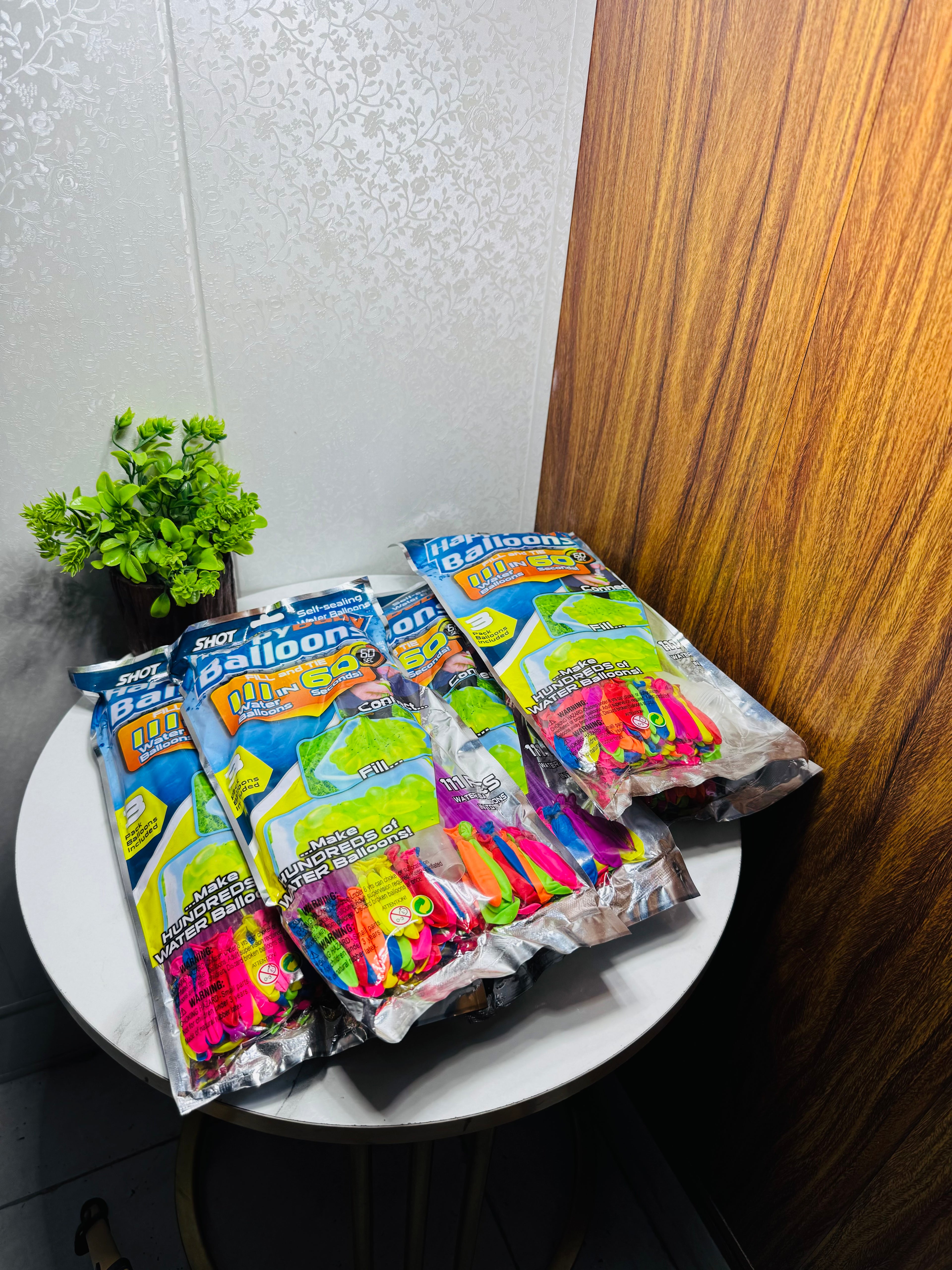 111 Water Balloons – Quick Fill Party Fun Pack