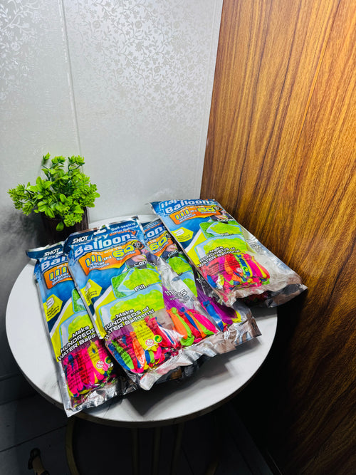 111 Water Balloons – Quick Fill Party Fun Pack