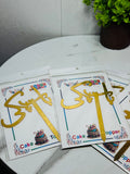 baat pakki & qubool hai cake topper