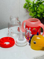12+ Months L-Size Anti-Colic Glass Feeder (120ml)
