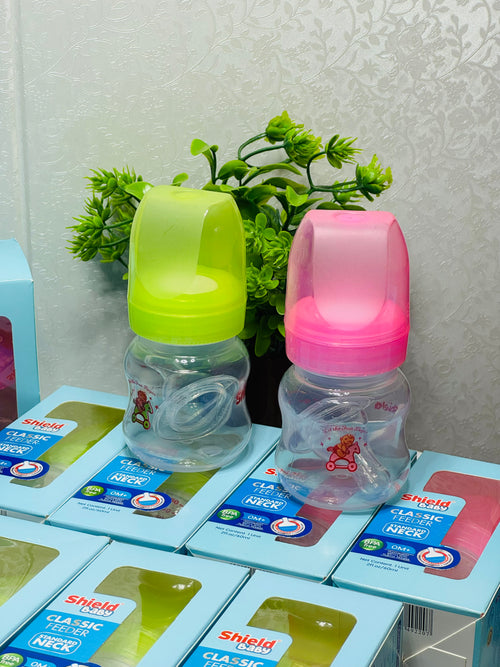 0+ Months BPA-Free Plastic Baby Bottle (60ml)