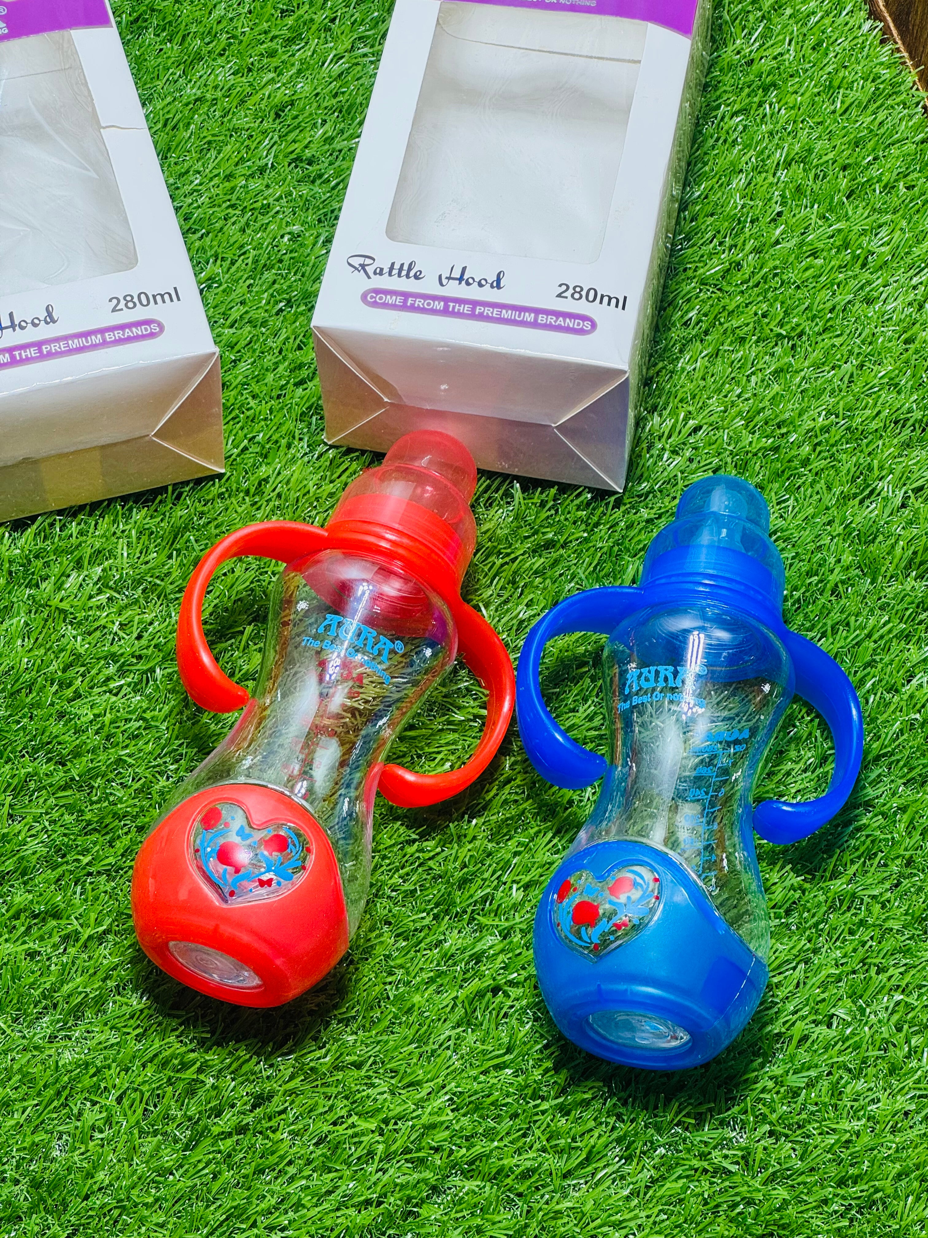 280ml Clear Plastic Baby Feeder