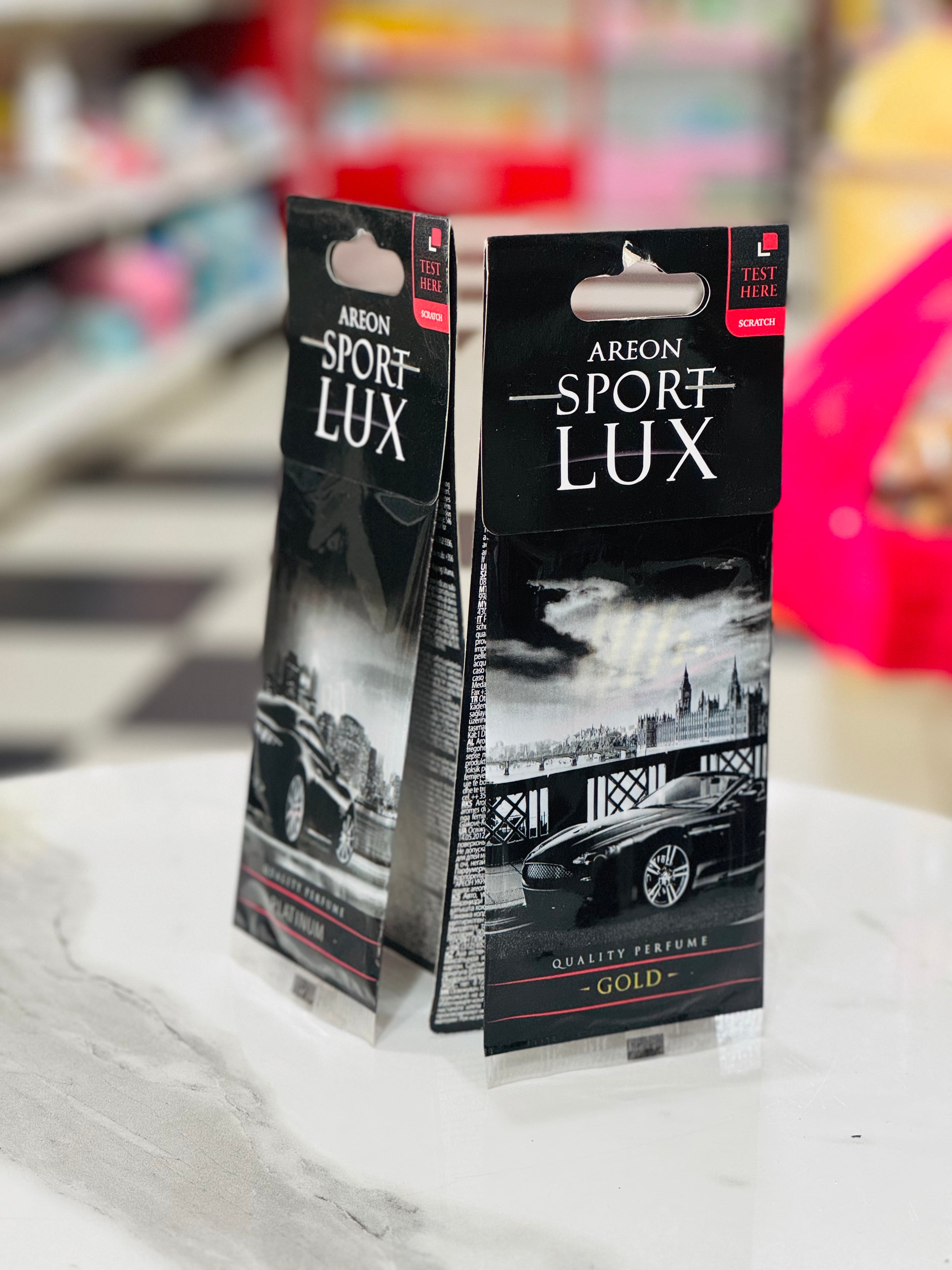 Aeron Sports Lux Gold & Platinum Edition Room Fresheners