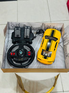Yellow Muscle Car RC