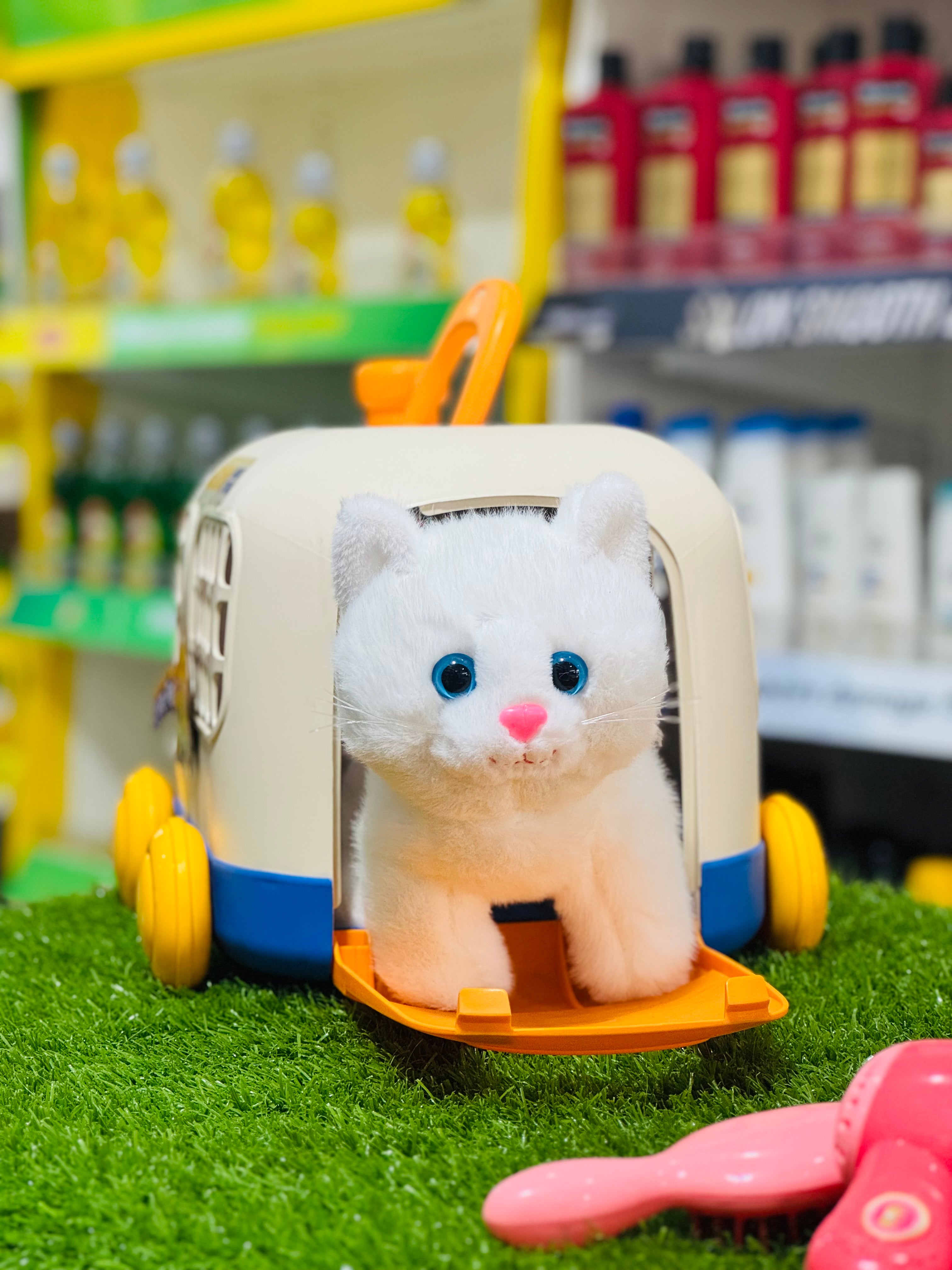 White Soft Toy Kitty Set